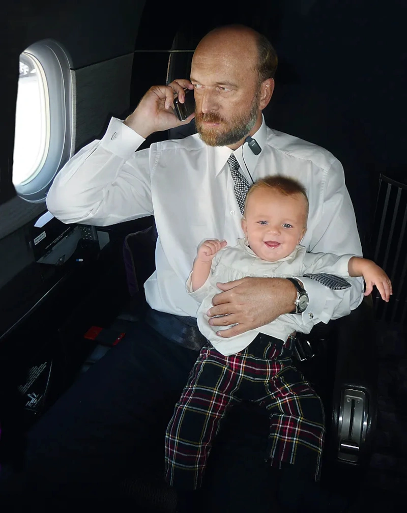 Сергей Пугачев с сыном 