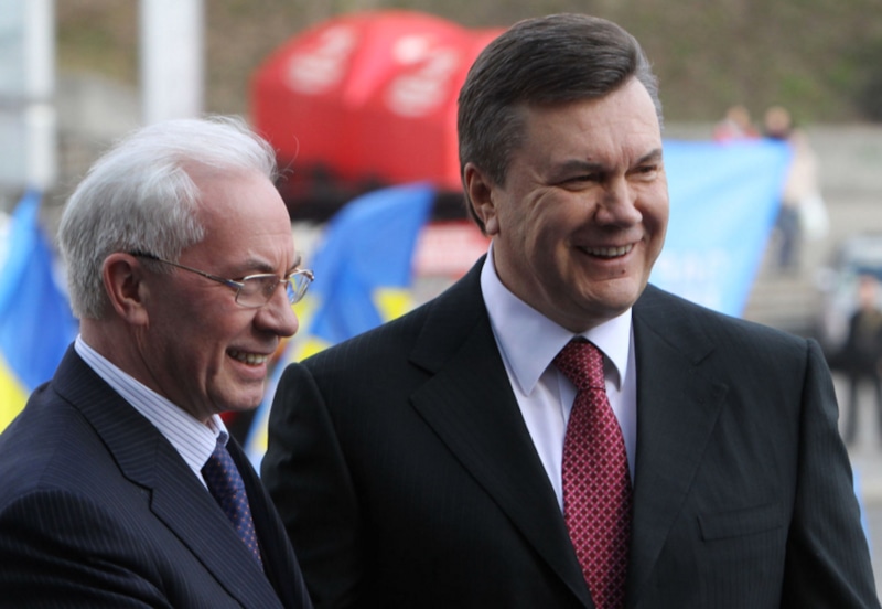 Николай Азаров и Виктор Янукович