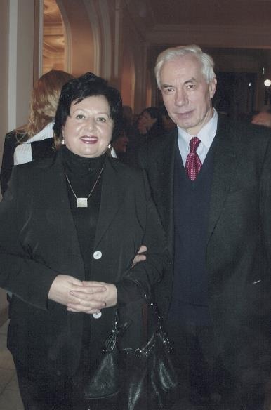 Николай Азаров с женой