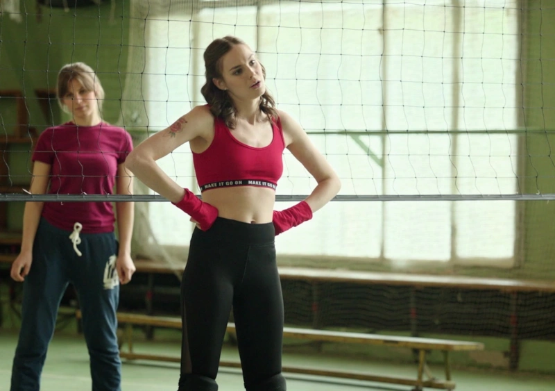 Изабель Эйдлен в сериале «Дылды» Изабель Эйдлен в сериале «Дылды»