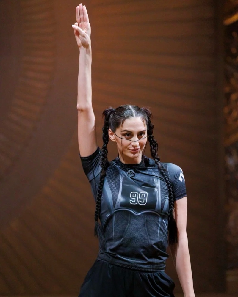 Агунда Бедоева в реалити-шоу «Богатырские игры» на СТС