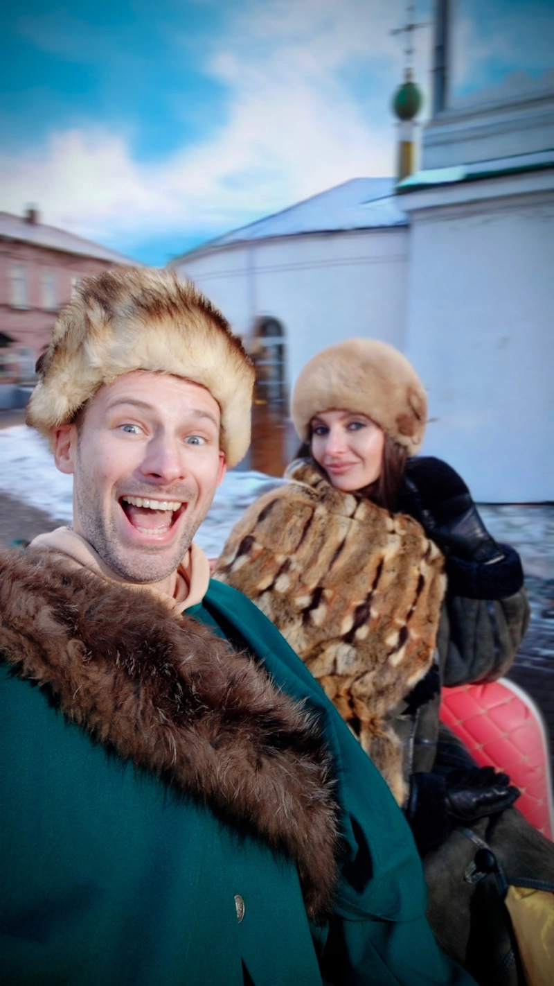 Евгений Покровский и Мария Осадник