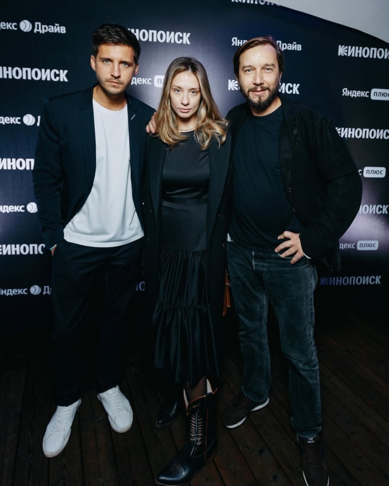 Роман Прыгунов с женой