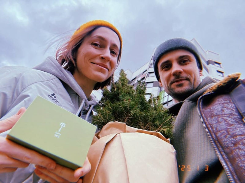 Артем Курень и Анна Семеняко