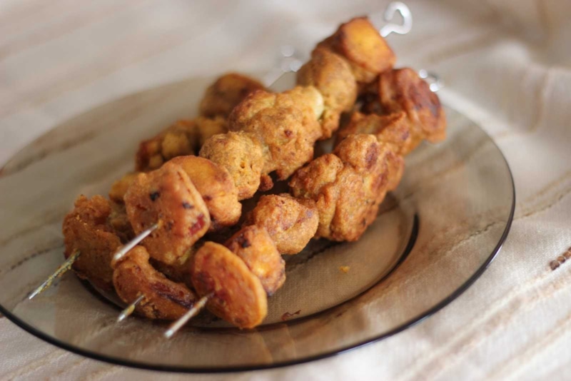 Соевые шашлыки: вегетарианская альтернатива