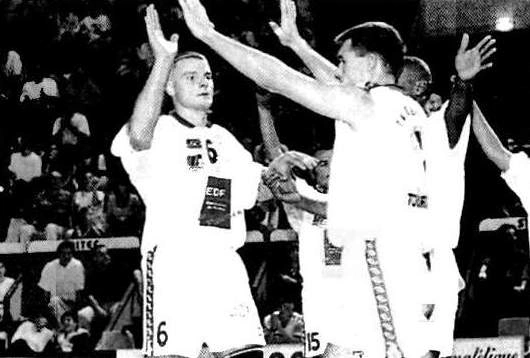 Волейболист Владимир Алекно в молодости