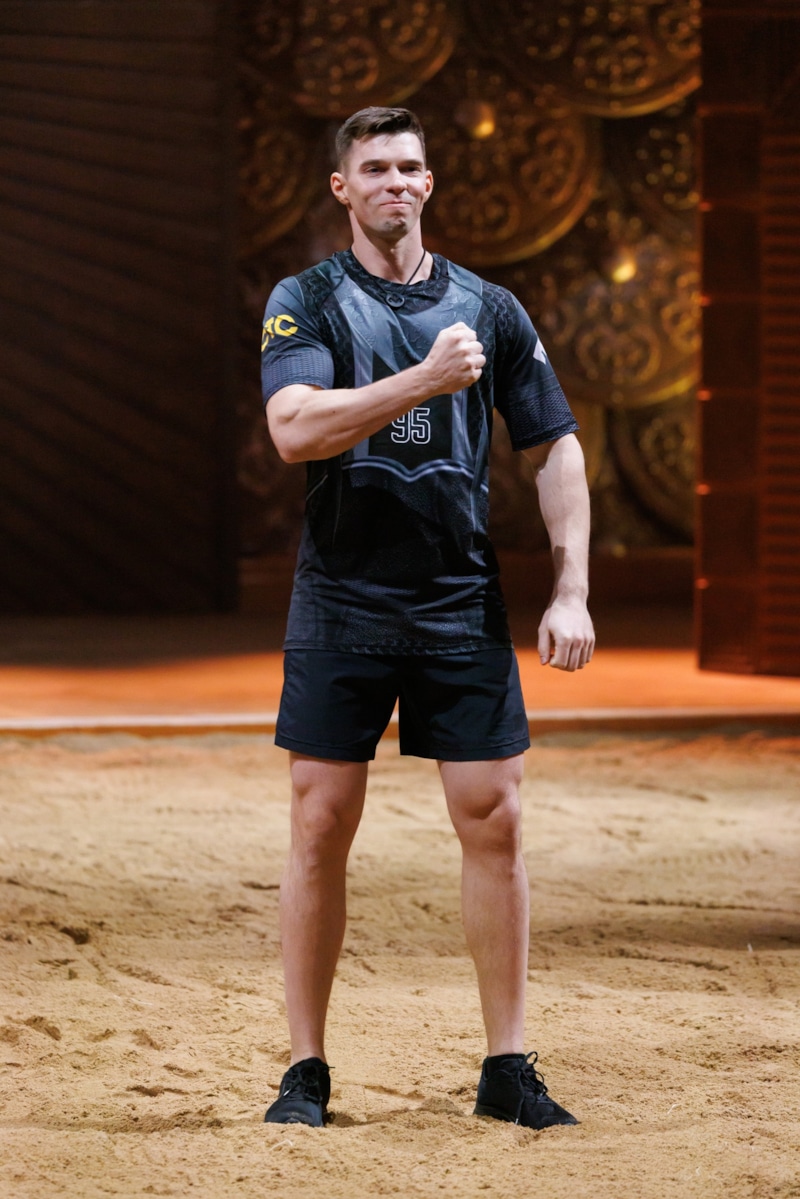 Данил Наумов в шоу «Богатырские игры» на СТС