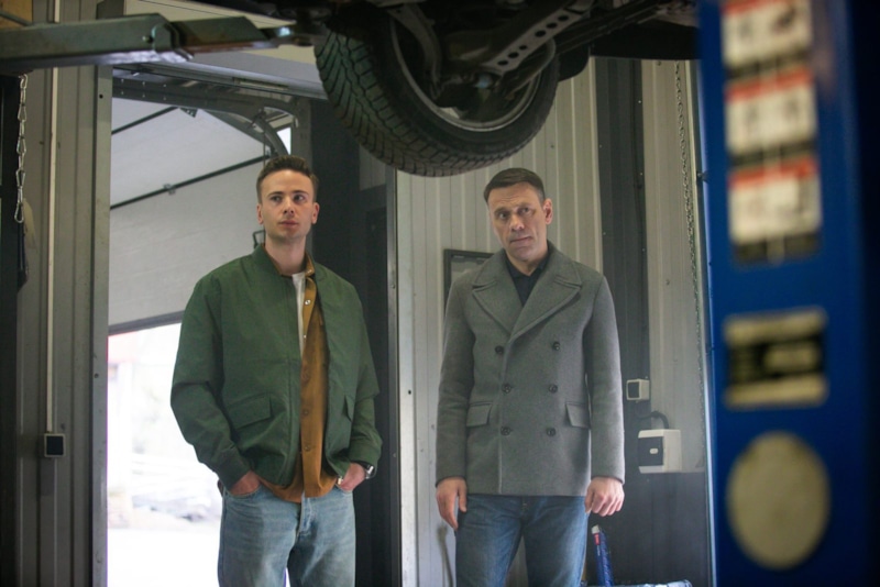 Кадр со съемок сериала «Женщина без опыта»