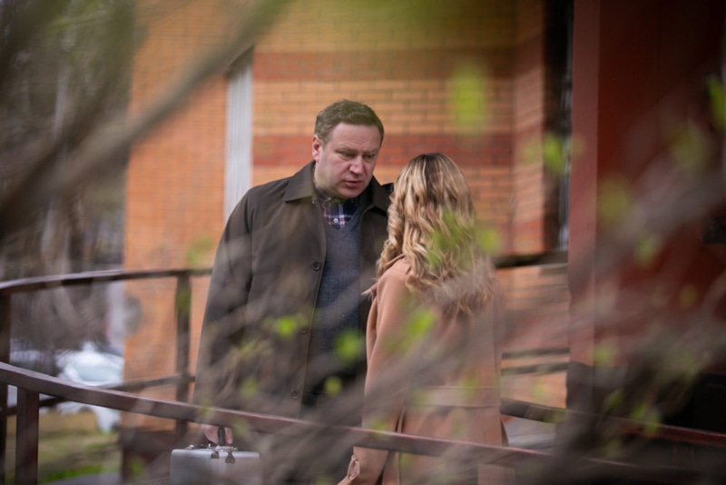 Кадр со съемок сериала «Женщина без опыта»