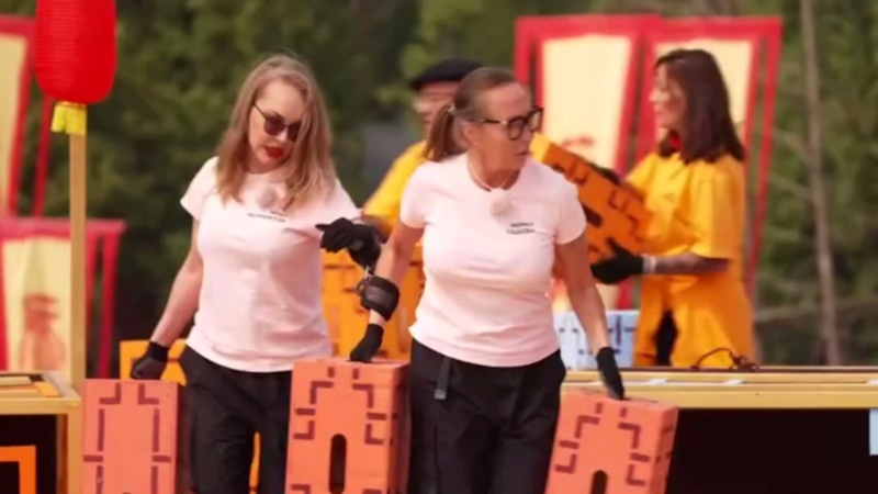 Маша Малиновская и Марина Садкова в реалити-шоу «Сокровища императора» / Фото: @malinovskaya_tv