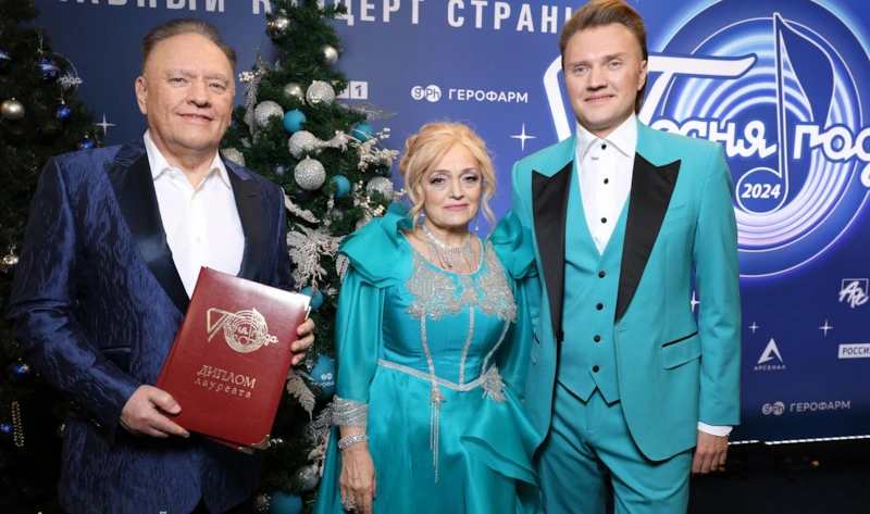 Александр Костюк с сыном Григорием