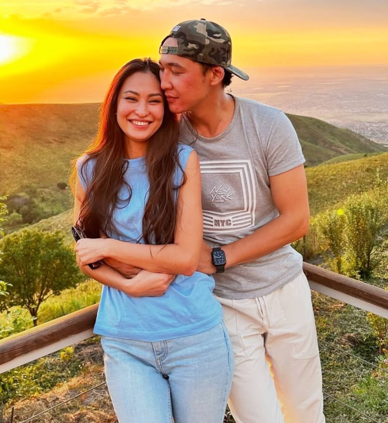 Шарип Серик и его девушка Алия Бутеева