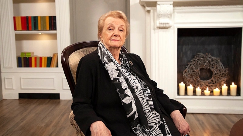 Мария Кнушевицкая в передаче «Мой герой»