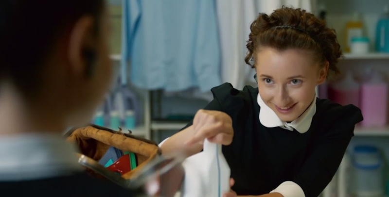 Мария Дудник в сериале «Бедные смеются, богатые плачут» Мария Дудник в сериале «Бедные смеются, богатые плачут»