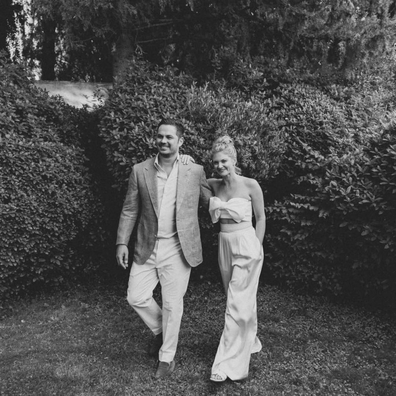 Кариба Хейн с мужем