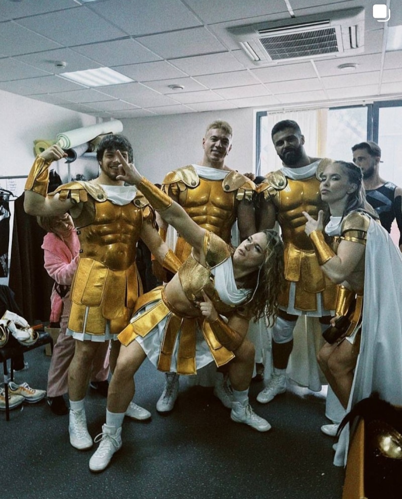 Максим Трубицын в шоу «Гладиаторы» на НТВ