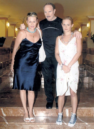 Ольга Блок-Миримская, муж Владимир Миримский и дочь Лина