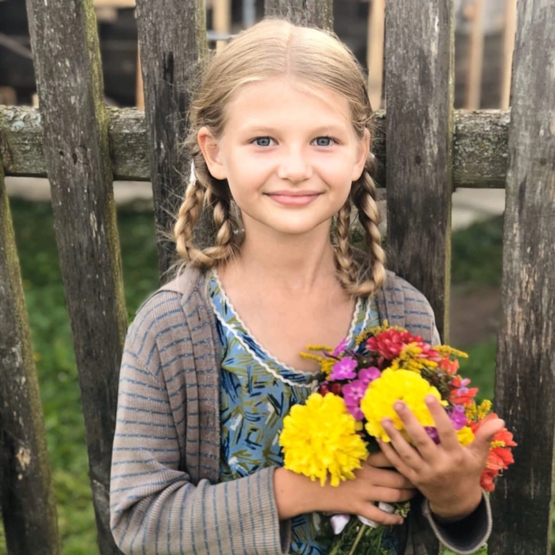 Елизавета Бугулова на съемках сериала «Отчим»