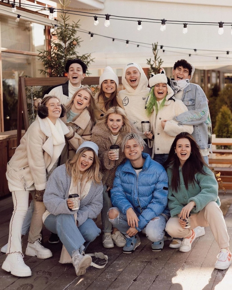 Настя Рыжик в Dream Team House