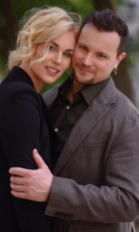 Алина Засобина с мужем