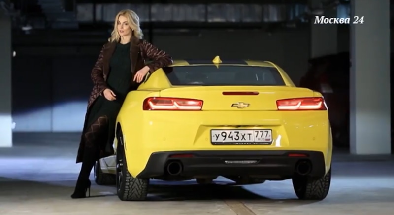 Алина Засобина в передаче «Рулевые игры»