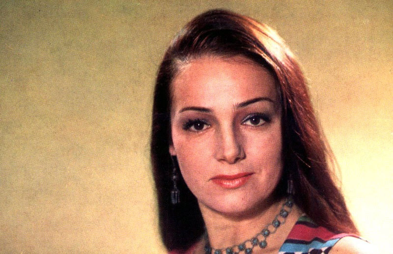 Алефтина Евдокимова в молодости