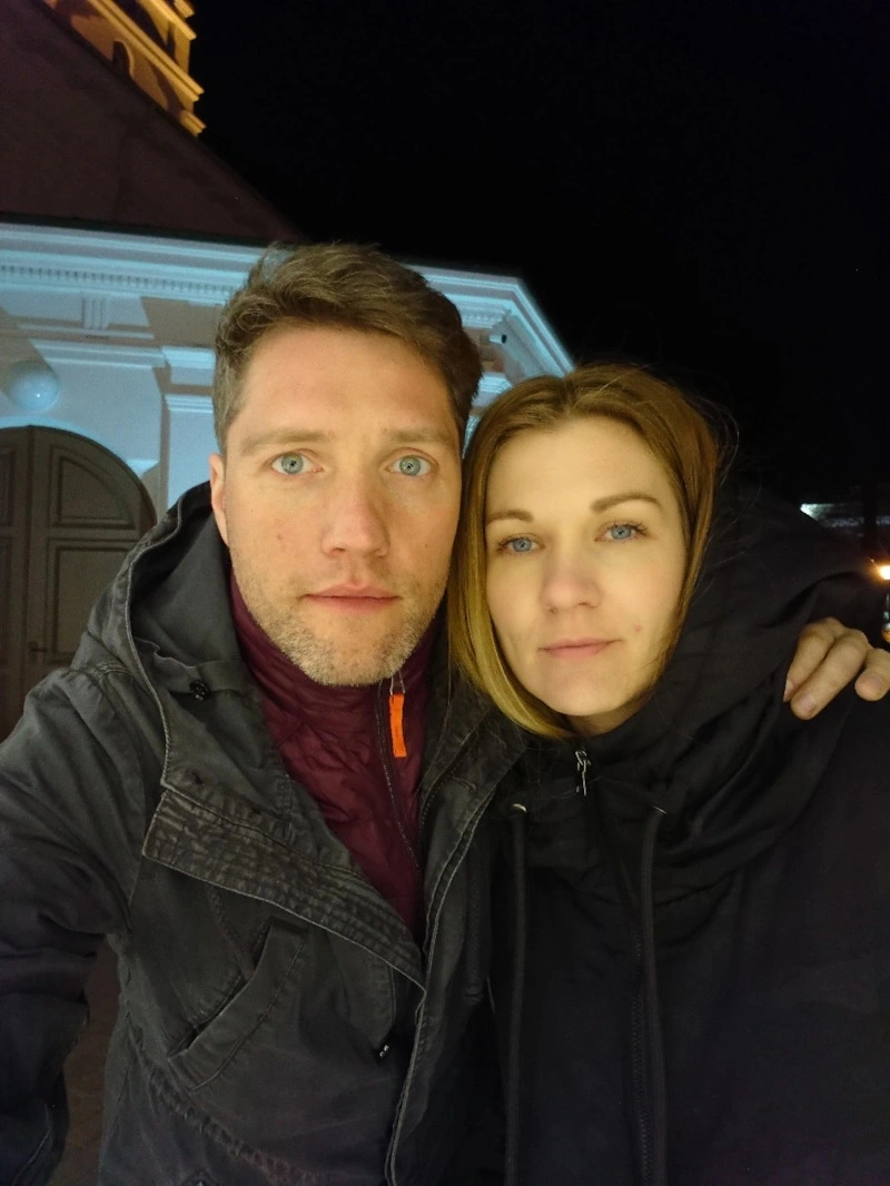 Павел Харланчук с бывшей женой Павел Харланчук с бывшей женой