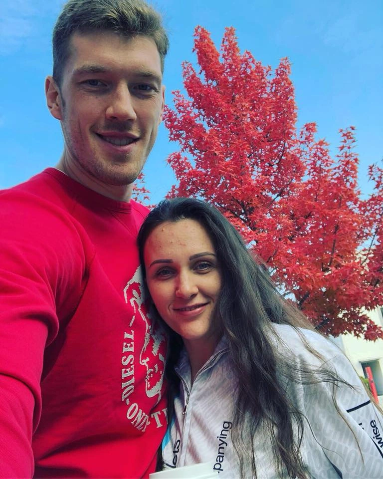 Дмитрий Мусэрский с женой 