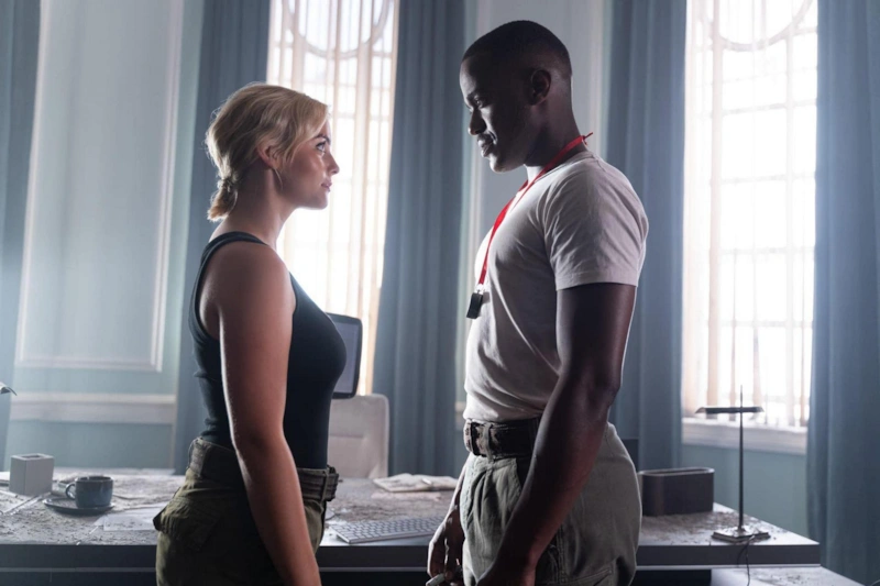 Милли Гибсон и Шути Гатва в сериале «Доктор Кто»