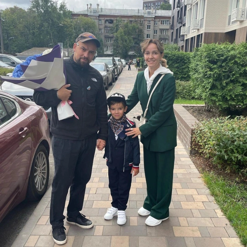 Стас Иванов с сыном