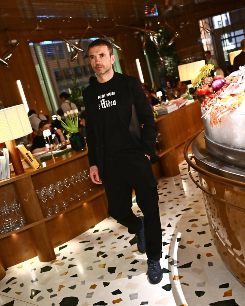 Александр Орлов в собственном ресторане