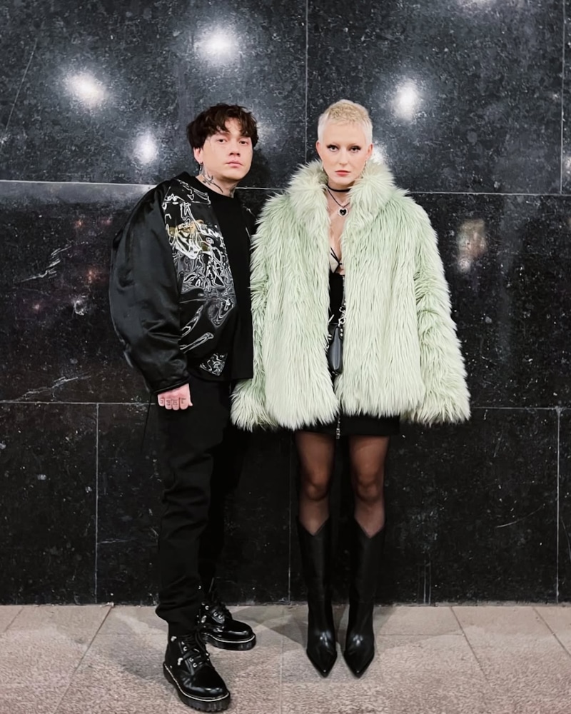 Тося Чайкина и солист группы «Три дня дождя» Глеб Викторов