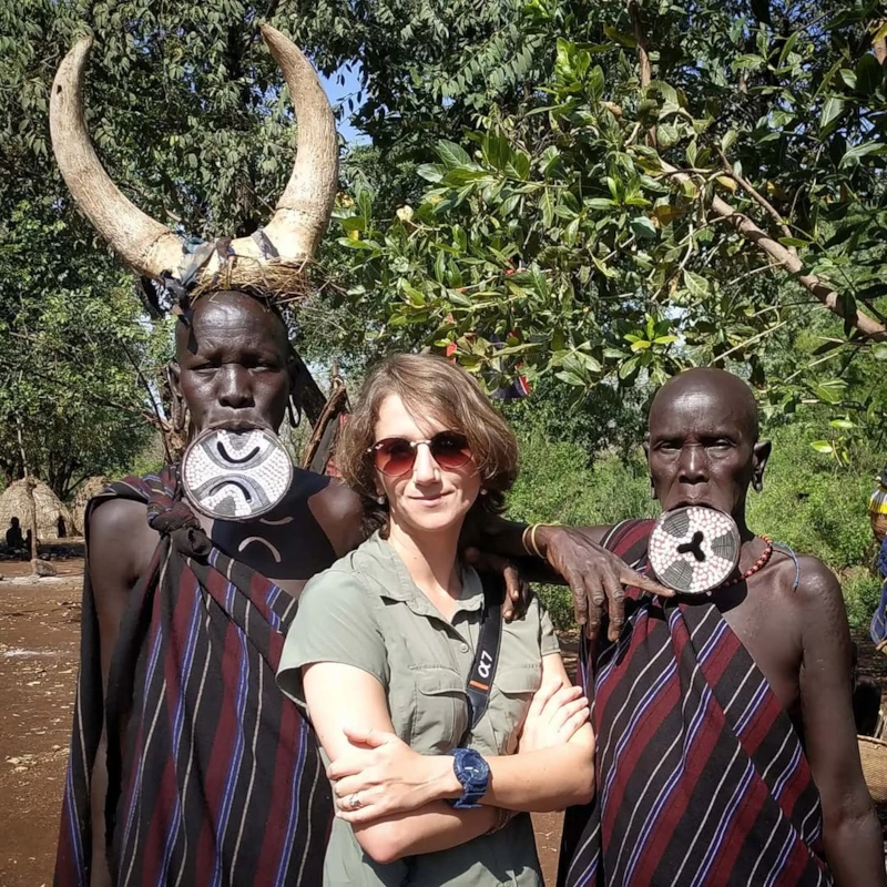 Эйнат Кляйн в Эфиопии