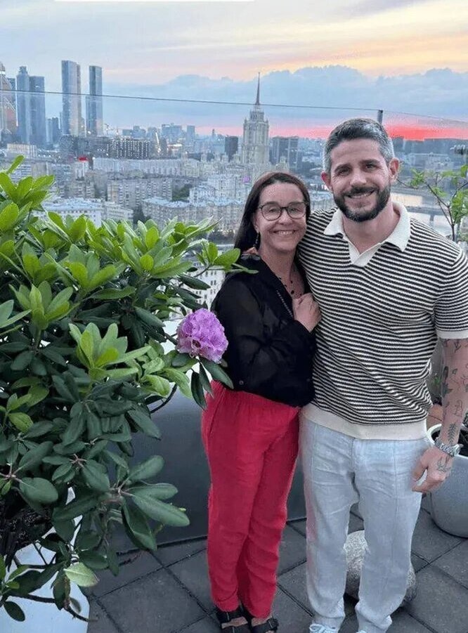 Луселия Сантос в Москве