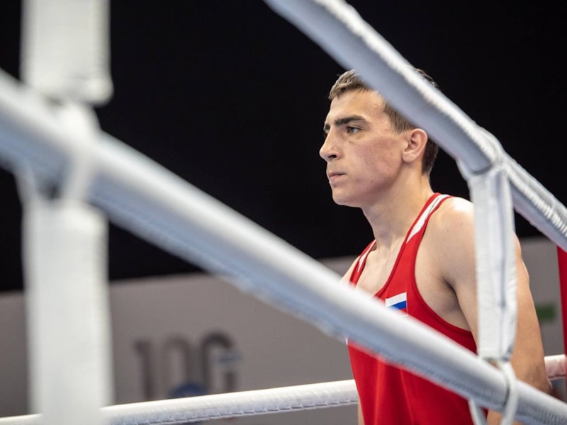 Боксер из Каменск-Уральского Александр Зырянов