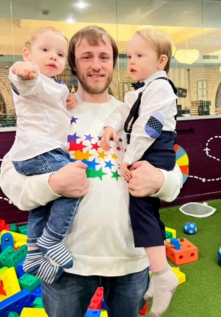 Игорь Швед с детьми Игорь Швед с детьми