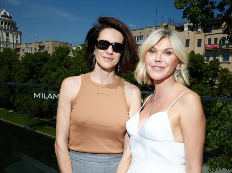 Ксения Соловьева и Мила Марсель