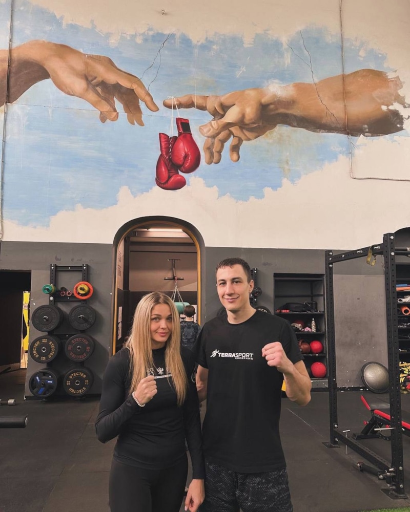 Галина Пятница и ее муж Роман Пятница Галина Пятница и ее муж Роман Пятница