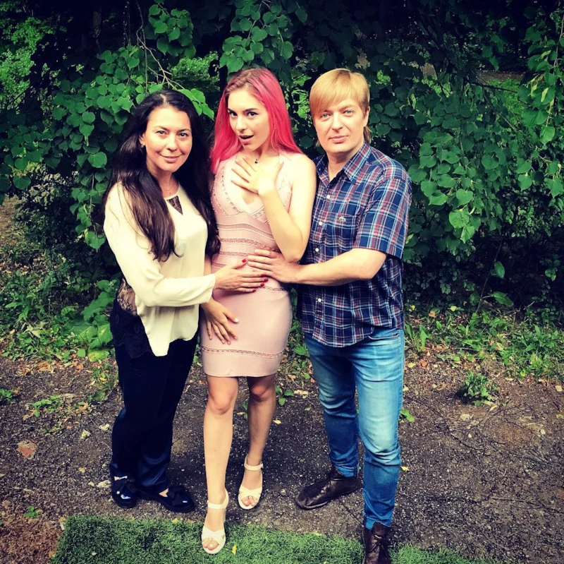 Петр Иващенко и дочь Ульяна Петр Иващенко и дочь Ульяна