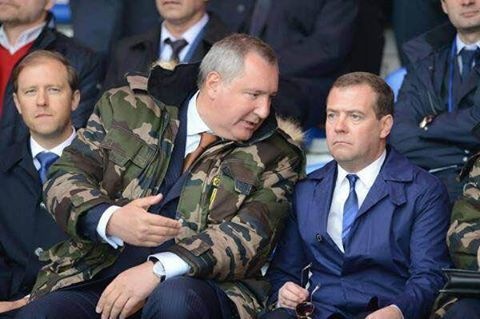 Дмитрий Рогозин и Дмитрий Медведев