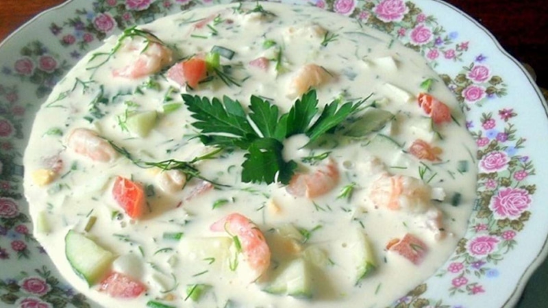 Индийская окрошка: йогурт и зира