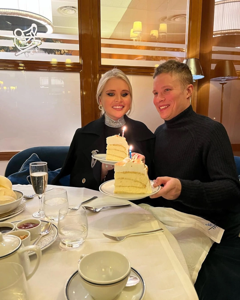 Устинья Малинина с Фролом Малининым