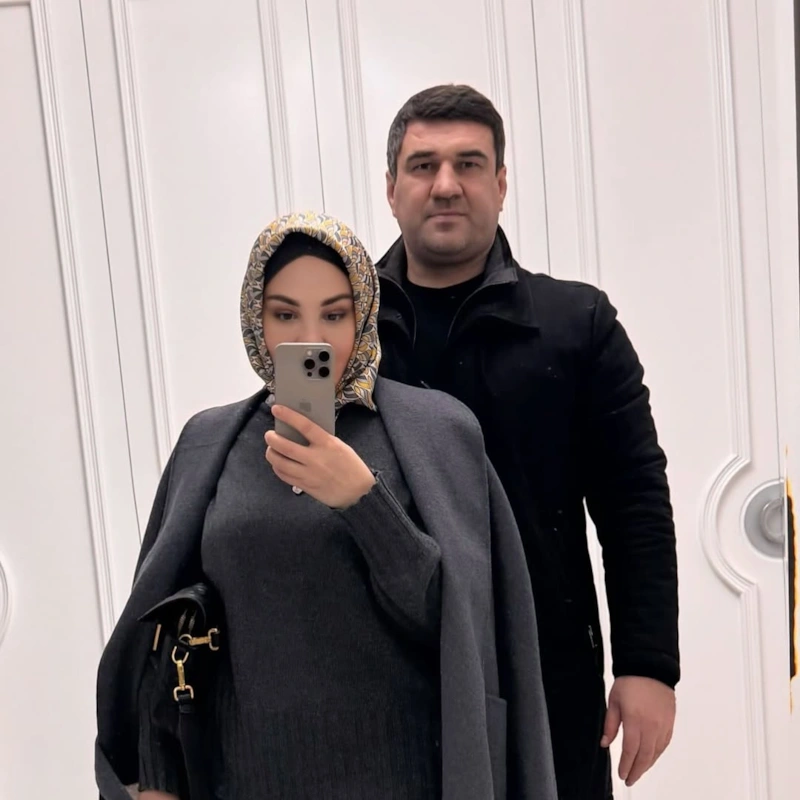 Лаура Алиева с мужем Лаура Алиева с мужем