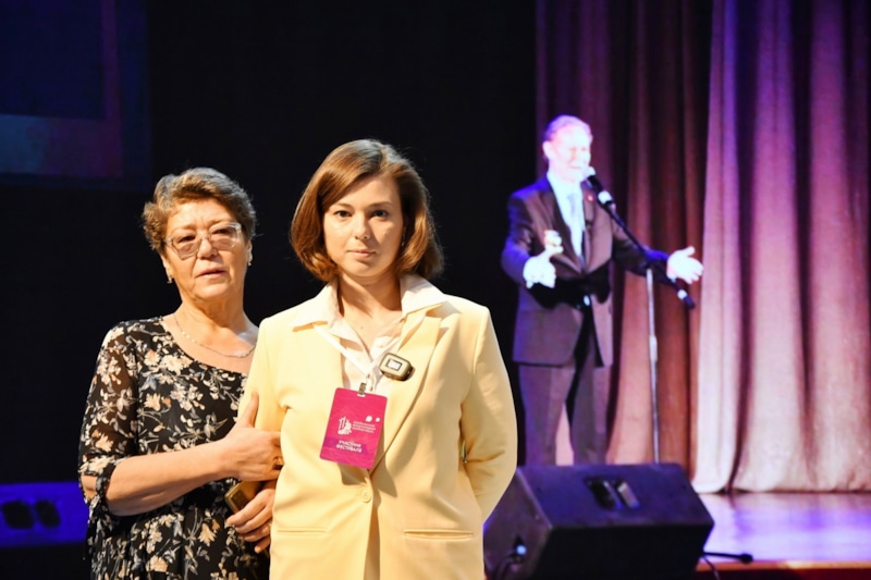 Александра Соломина и ее мать Дарья Соломина