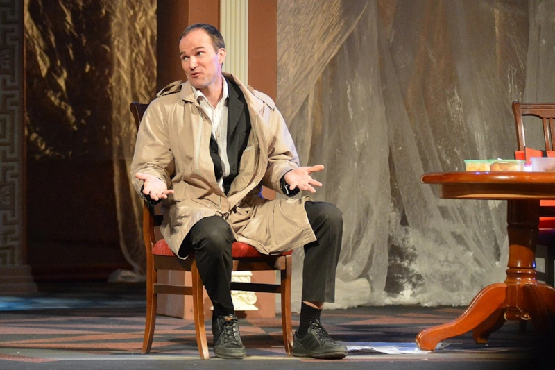 Егор Баринов в театре