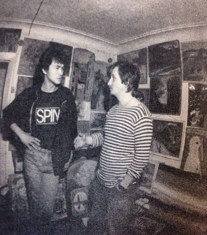 Виктор Тихомиров и Виктор Цой