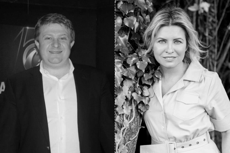 Виктор Кислый и жена Валентина Кислая