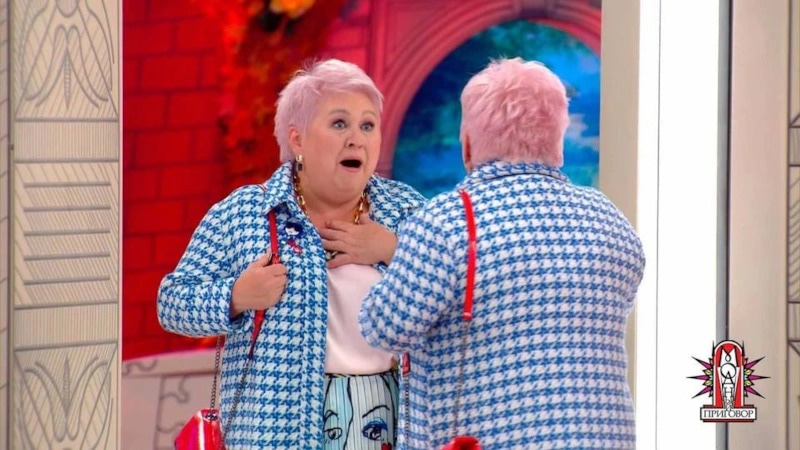 Ирина Шарапова в шоу «Модный приговор»