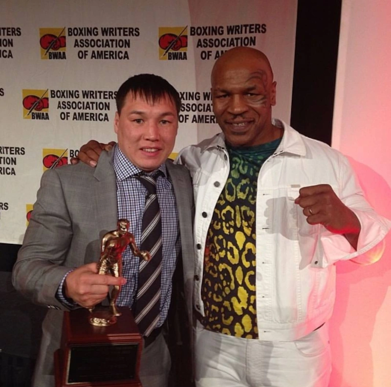 Руслан Проводников и Майк Тайсон