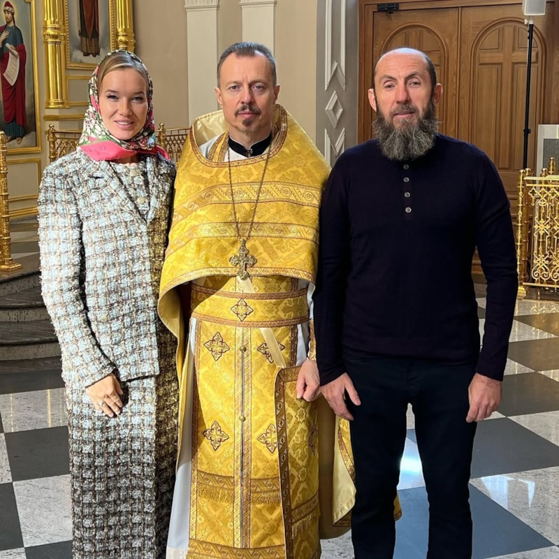 Владимир Кехман в церкви